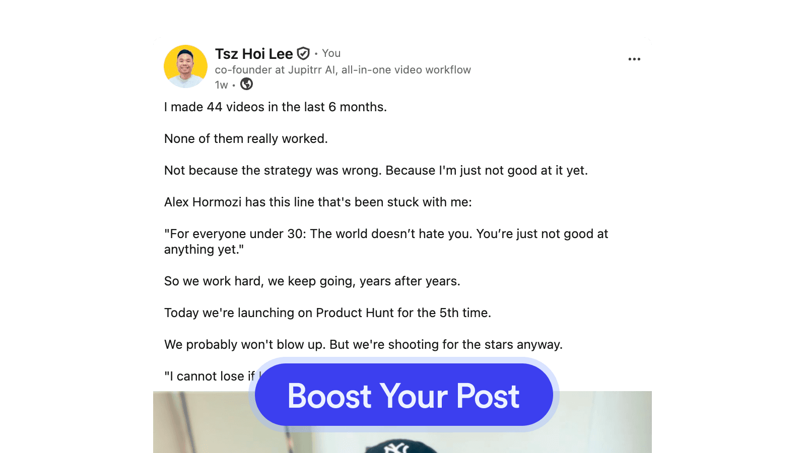 LinkedIn Post Booster