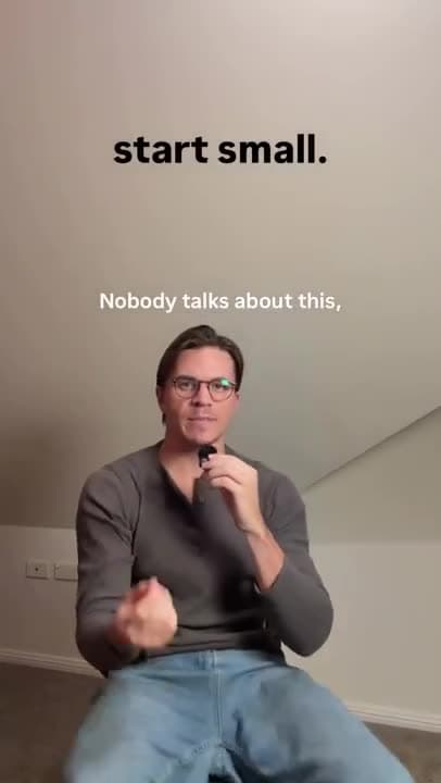 Nobody talks about this, but every successful founder, actor, or musician had a time when they started and nobody cared.