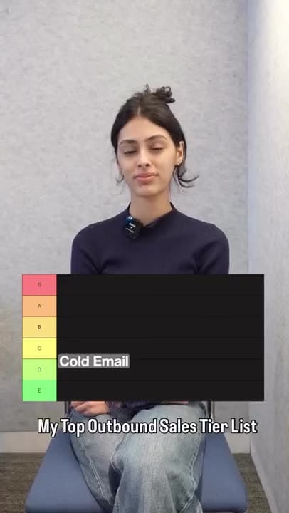 Cold emails. D tier.