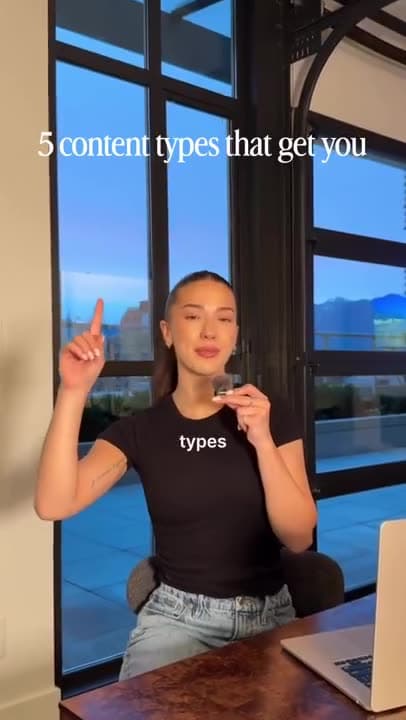 Five content types that get you followers and clients.