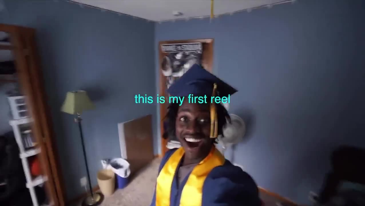 Hi, this is my first reel.