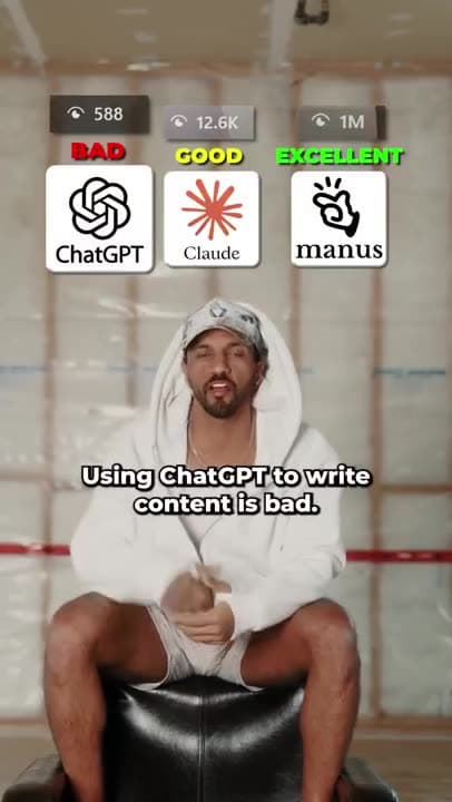 Using ChatGPT to write content is bad.