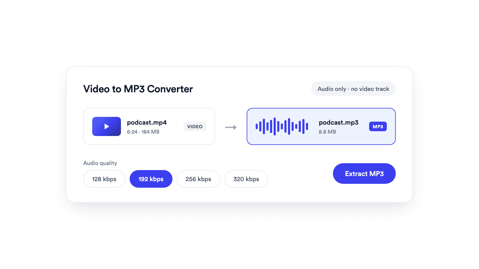 Video to MP3 Converter