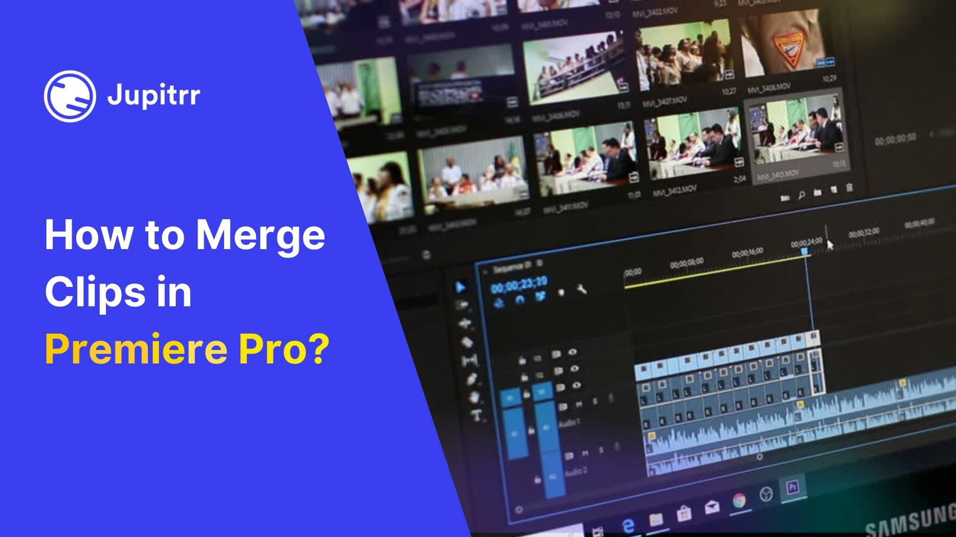 How to Merge Clips in Premiere Pro?