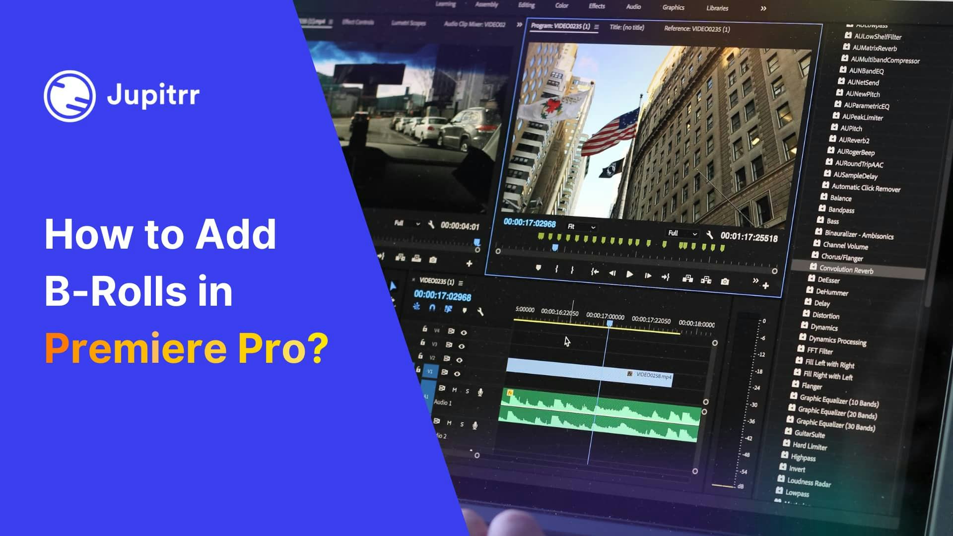 How to Add B-Roll Clips in Premiere Pro?